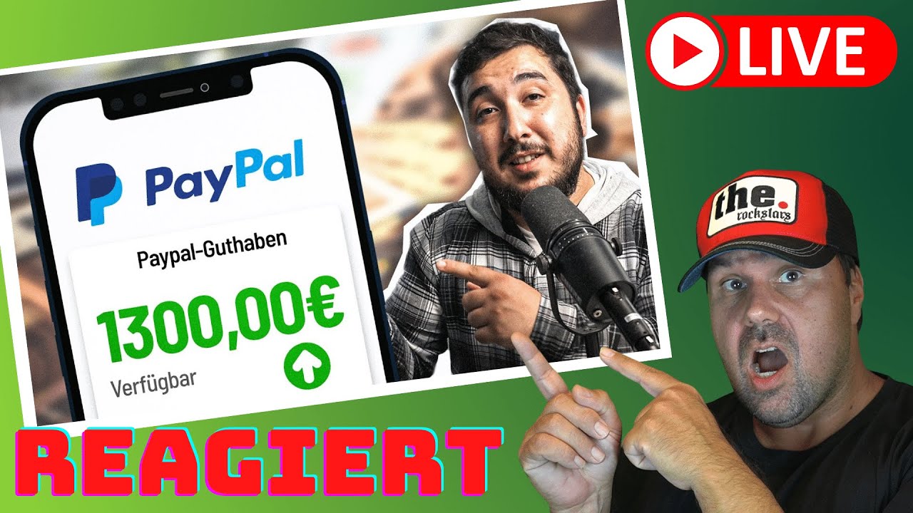 1300€ GELD VERDIENEN mit Websites vs ONLINE GELD VERDIENEN mit YouTube 💰| Geld verdienen [Reaction]