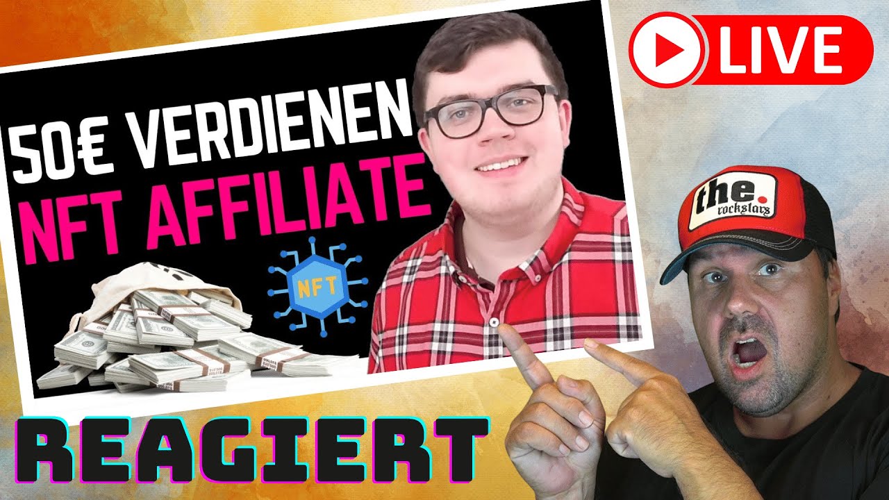 50€ in 1 MINUTE als NFT Affiliate verdienen [Reaction]