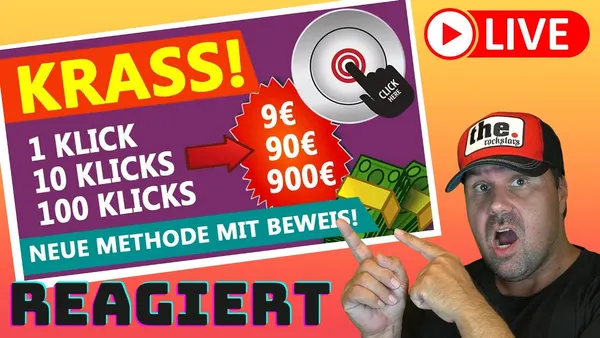 9€ pro Klick sicherstellen: Die neue Methode, online Geld zu verdienen mit buyperclick [Reaktion]