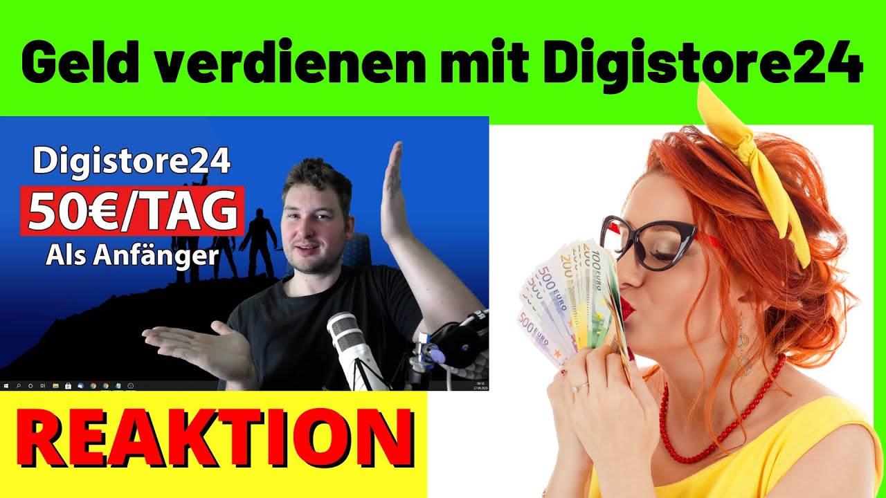 Als Affiliate Anfänger 50€ am Tag verdienen! - Geld verdienen mit Digistore24 [Michael Reagiertauf]