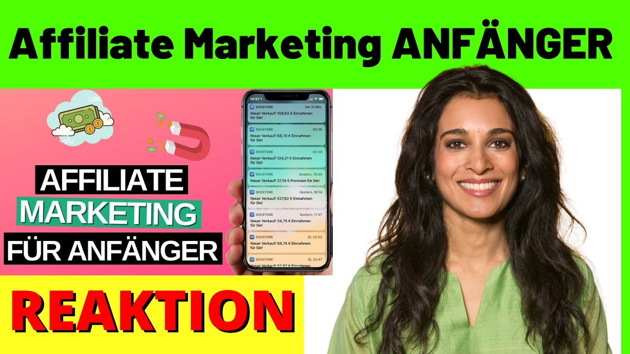 Affiliate Marketing für ANFÄNGER 2022! (Anleitung) 🤩💸 [Michael Reagiertauf]