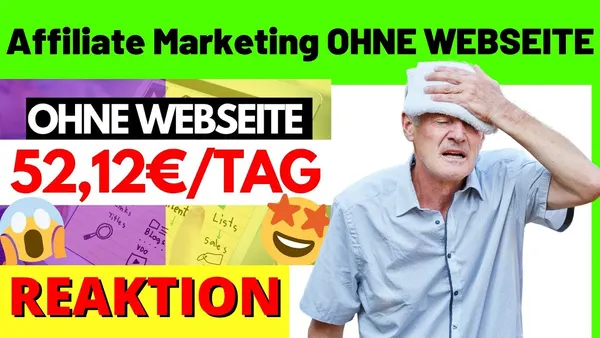 Affiliate Marketing für Einsteiger: Ohne Webseite erfolgreich starten mit Michael Reagiertauf