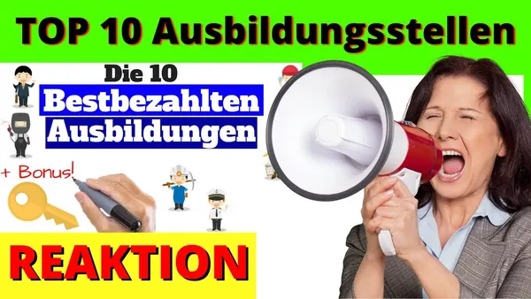 Die Top 10 bestbezahlten Ausbildungsberufe in Büro und Handwerk