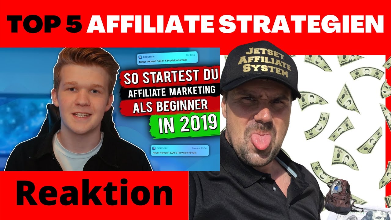 AFFILIATE MARKETING für ANFÄNGER | DIE TOP 5 AFFILIATE STRATEGIEN [Michael Reagiertauf]