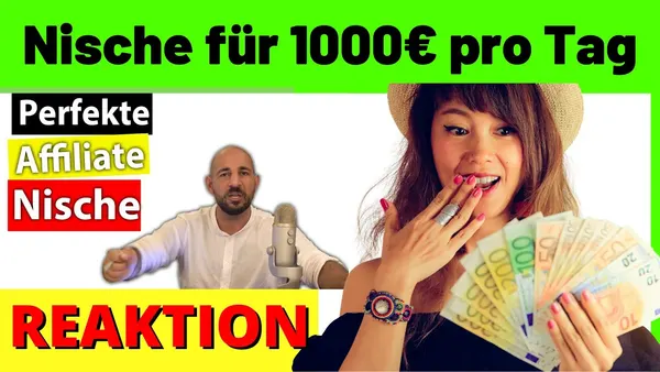 Die ideale Nische für Affiliate-Marketing mit einem Potenzial von 1000€/Tag! Michael analysiert.