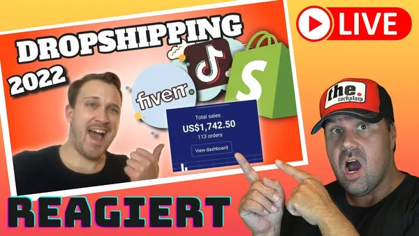 Geld verdienen durch Dropshipping mit TikTok 
Wie du 2022 online Geld verdienen kannst [Reaktion]