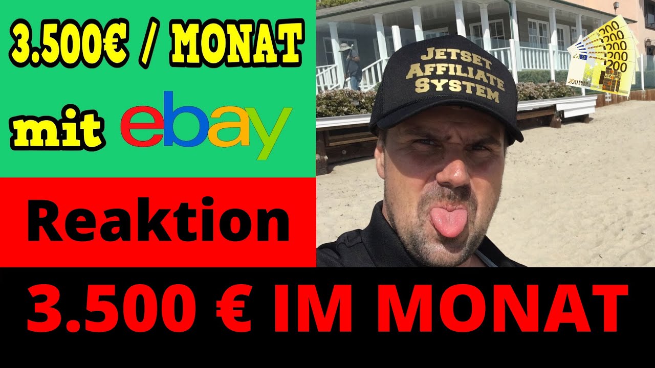 3.500 EURO IM MONAT MIT EBAY VERDIENEN ✅ Online Geld verdienen 😱 [Michael REAGIERT]