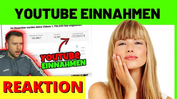 Hier sind meine YouTube-Einnahmen im Dezember | Lion [Michael Reagiert auf]