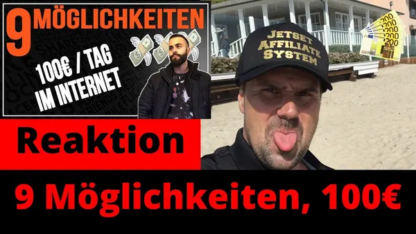 Möglichkeiten für Anfänger: Mit diesen 9 Strategien können Sie im Internet 100€ pro Tag verdienen – Michael reagiert