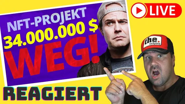 NFT-Projekt verliert 34 Millionen Dollar – Reaktion von Mike Hager