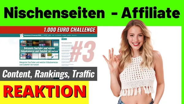 Nischenseiten mit Affiliate Content: Erfolgreich durch SEO, Rankings und Website-Traffic [Michael Reagiertauf]