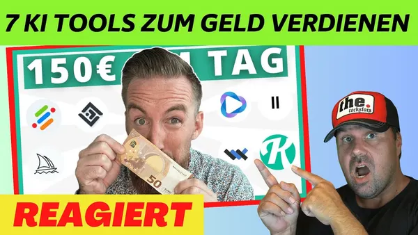 Sieben KI-Tools, um profitabel zu werden: Michael testet sie aus