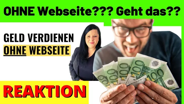 So verdienen Sie Geld als Affiliate ohne eigene Website [Michael Reagiert auf]