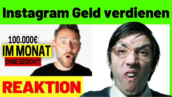 So verdienen Sie Geld auf Instagram ohne eigene Bilder – Anleitung für Anfänger [Reaction] Sebiforce