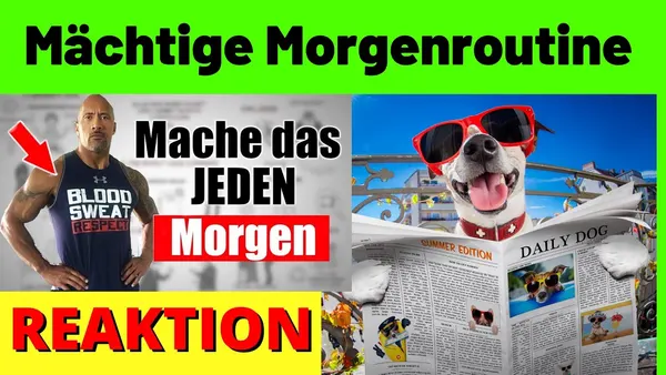 Spare über 20 Stunden pro Woche mit dieser effektiven Morgenroutine [Michael Reagiertauf]