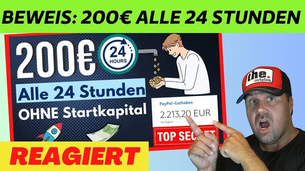 Titel: Verdienen Sie online 2023 ohne Kapitaleinsatz – Michael reagiert auf den Beweis von 200 Euro alle 24 Stunden