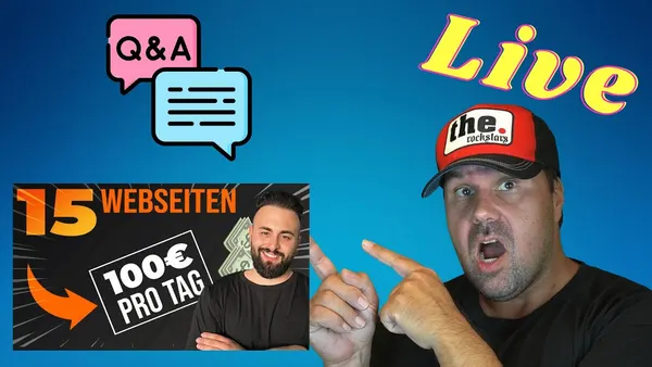 Titelvorschlag: „Fragerunde im Livestream: Die besten Strategien für Online Geld verdienen 2022“