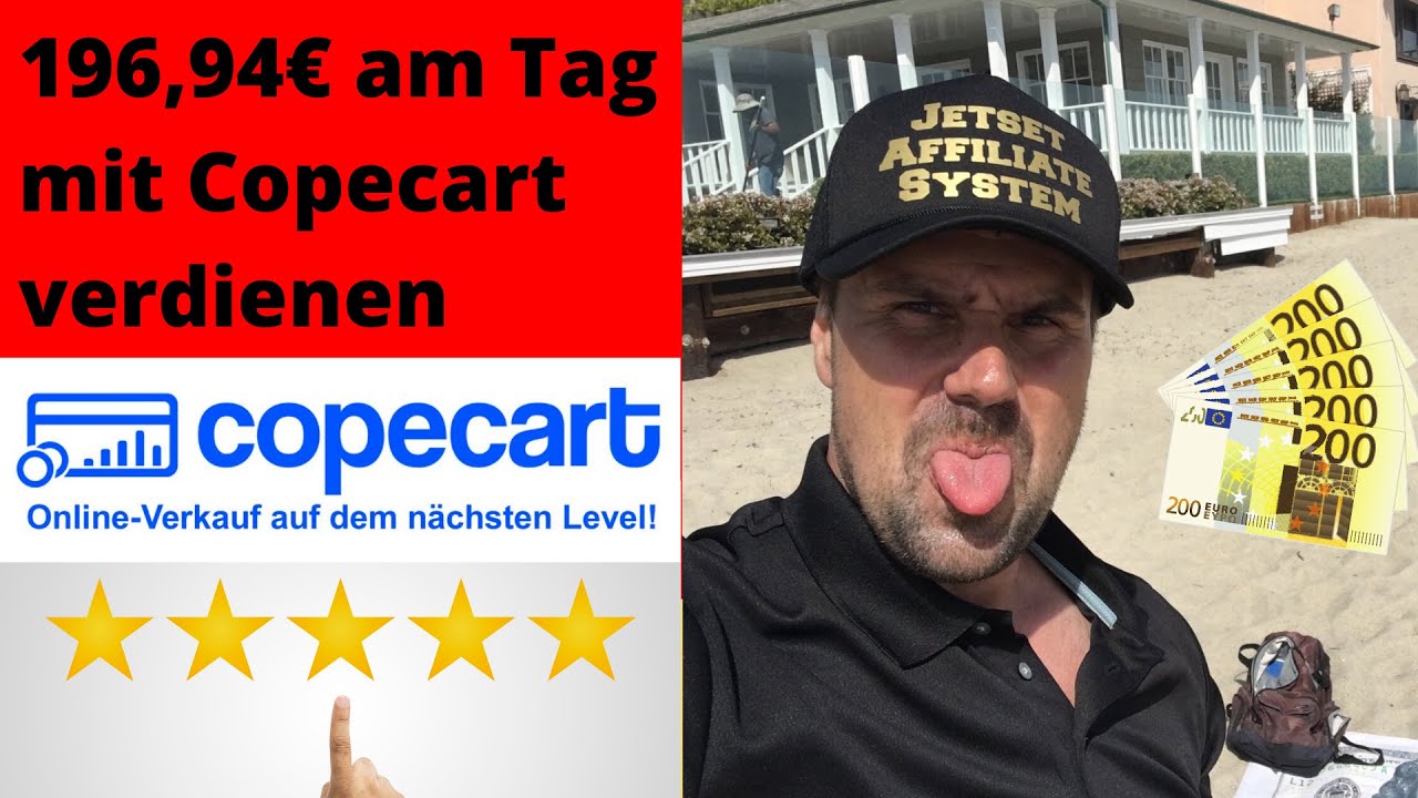 Geld verdienen mit Copecart  ✅  196,94€ am Tag mit Copecart verdienen ✅