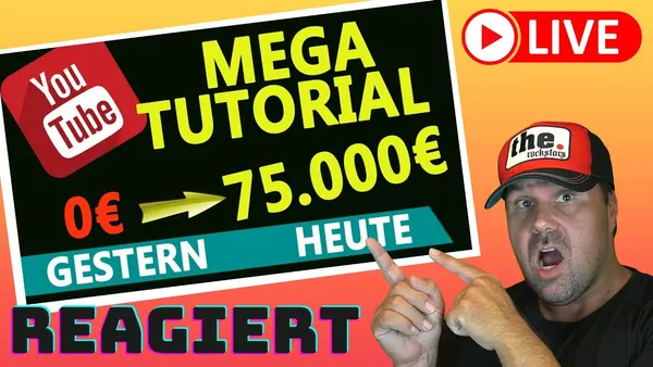 Verdienen Sie monatlich 75.000€ mit YouTube: Eine Anleitung für anonymes Geldverdienen auf YouTube [Reaktion]