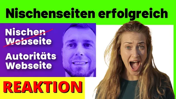 Warum es keine gute Idee ist, eine Nischenseite zu erstellen: Michael Reagiert auf erfolgreiche Nischenseiten