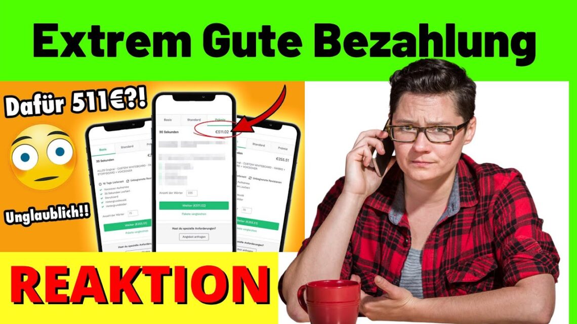 Geld verdienen mit dieser Dienstleistung? 😳💰 (extrem gute Bezahlung) [Michael Reagiertauf]