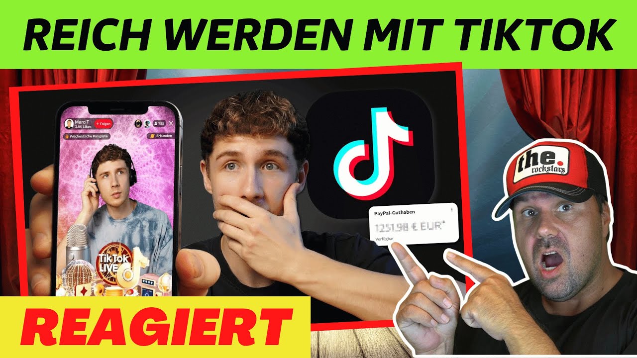 Reich werden mit TikTok? (TikTok Livestreams) | Michael reagiert