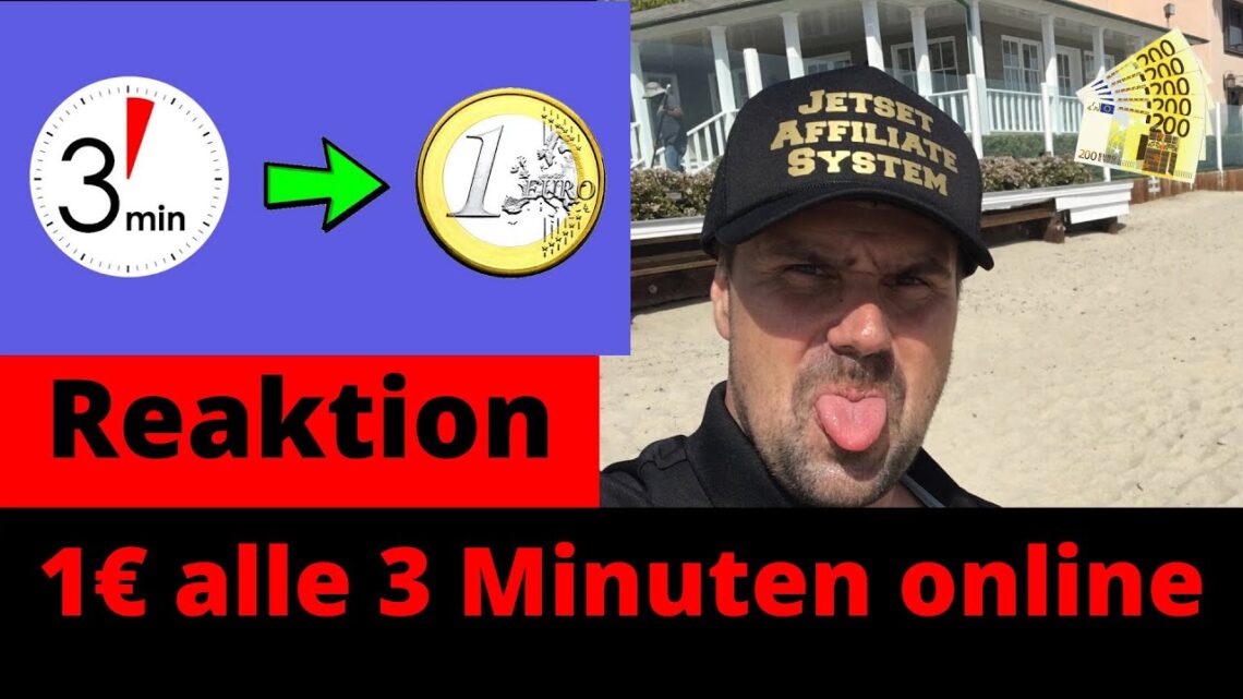 1€ alle 3 Minuten online Geld verdienen mit #Streetbees 😱VORSICHT 🤦‍♂️ Michael REAGIERT