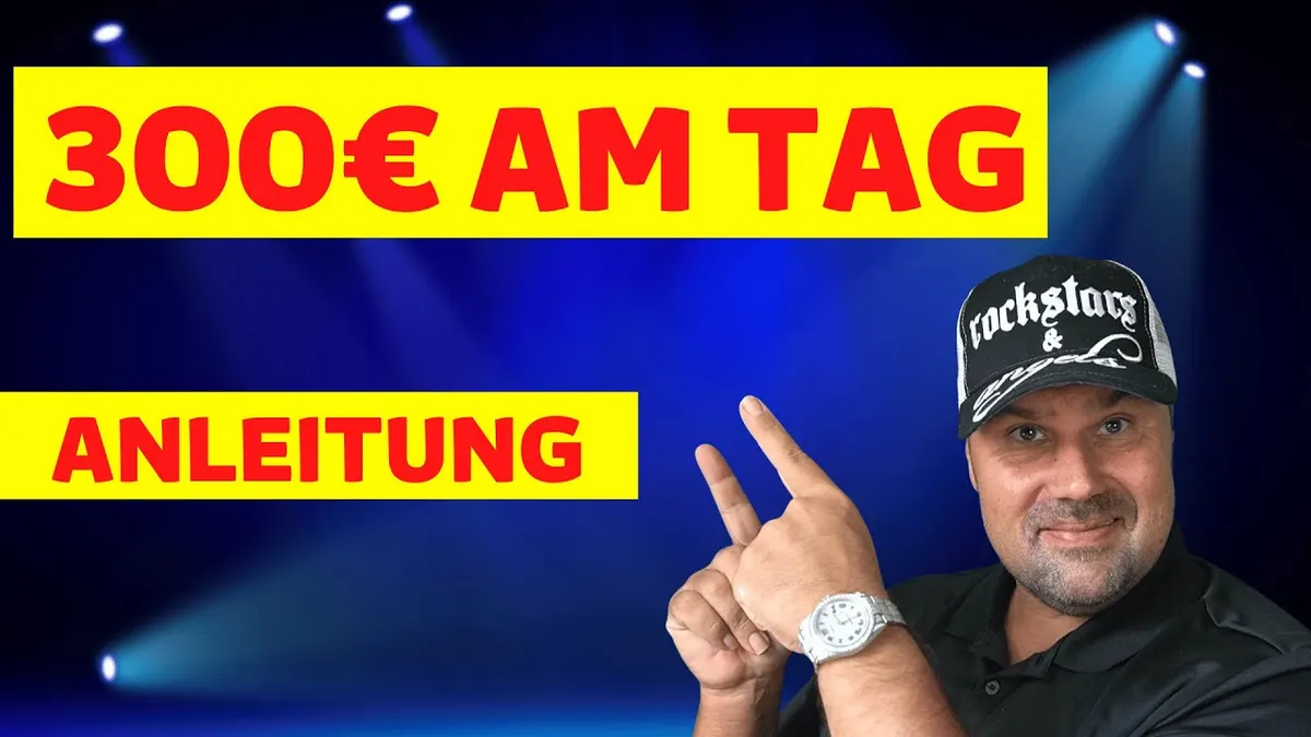300€ täglich verdienen durch Online-Nebenjob – Geld verdienen ohne Risiko und Investitionen