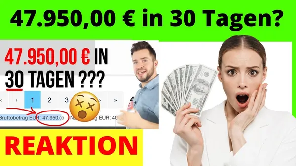 47.950,00 € in 30 Tagen erreichen – Manuel Gonzalez zeigt seine Methode! [Michael reagiert]