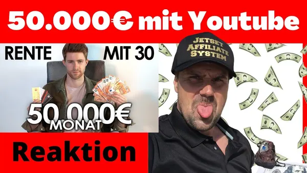 50.000 Euro im Monat verdienen mit YouTube | Möglichkeit zur Frührente mit 30? [Michael Reagiert auf Frugalismus]