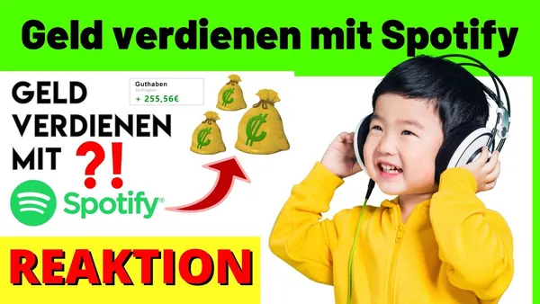 Geld verdienen mit Spotify im Jahr 2022: So generieren Sie passives Einkommen mit der Musikplattform (Michael Reagiertauf)