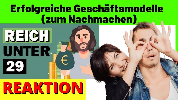 „Junge Unternehmer erfolgreich: Erfolgreiche Geschäftsmodelle unter 30 Jahren“ [Michael Reacts]