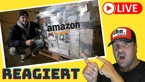 Meine Erfahrung mit dem Kauf einer Amazon Retouren Palette – Unboxing und Reaktion