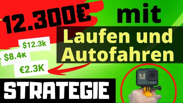 Methoden zum Einkommen generieren durch Laufen und Autofahren: Tipps für passives Geld verdienen