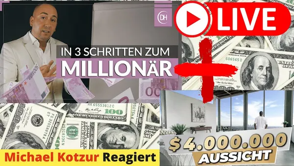 Ratgeber für den Weg zum Millionär: So wirst du in 3 Schritten reich + lukrativer Immobilien Deal in Hollywood