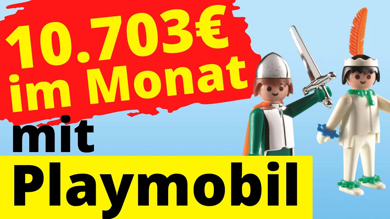 Geld verdienen mit Playmobil 🚀 🎁 Geld verdienen mit Spielzeug