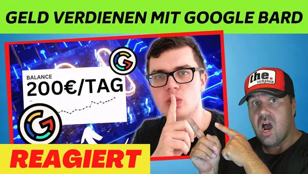 Verdienen Sie 200€ pro Tag mit Google Bard: Neue KI Chance 2026 bietet optimierte Titel für SEO (Michael’s Reaktion)