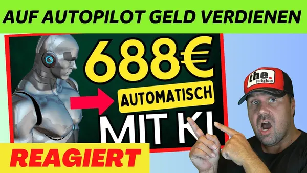Verdienen Sie 688 Euro täglich mit Ihrem YouTube KI Business – Automatisiertes Einkommen mit Michael reagiert