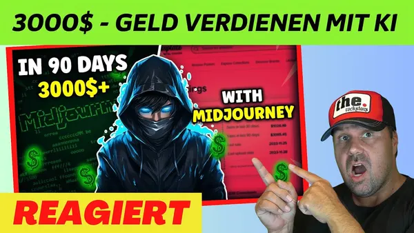 Wie du mit KI und MidJourney Online Geld verdienen kannst – Tipps für Einkommen mit Displate