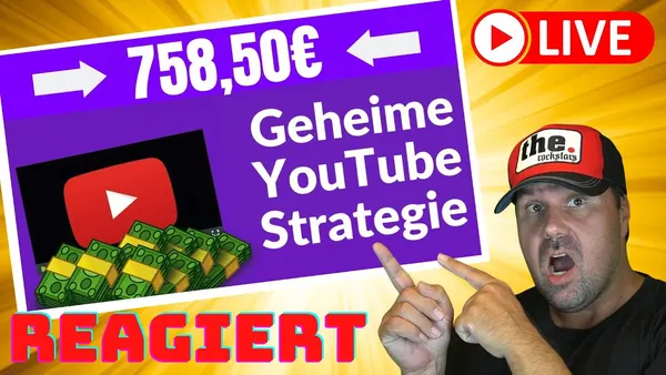 Wie du mit dieser geheimen Youtube-Strategie 750€ verdienen kannst!