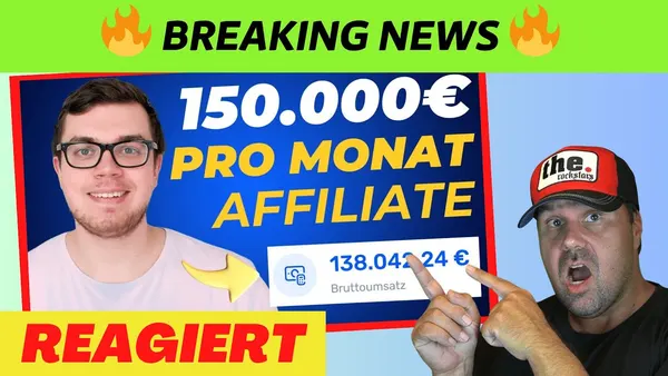 Wie man durch Affiliate-Marketing 150.000€ im Monat verdienen kann: Die Strategien von Leon Chaudhari im Gespräch mit Michael.