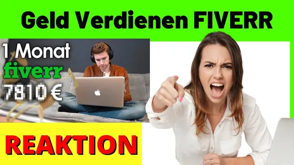 Wie man mit Fiverr Geld verdienen kann: Erfahrungen nach einem Monat auf der Plattform [Michael berichtet]