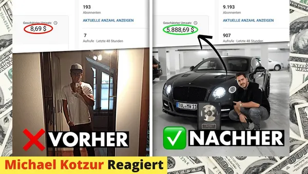 Können YouTuber wirklich mit YouTube Geld verdienen? Mein Selbstexperiment zeigt die Realität [Reaktion]